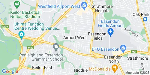 Airport West crime map