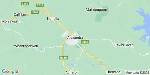 Alexandra crime map
