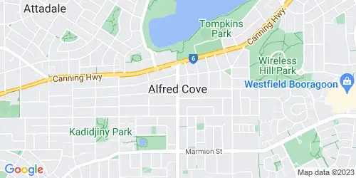 Alfred Cove crime map