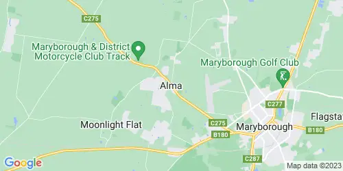 Alma crime map
