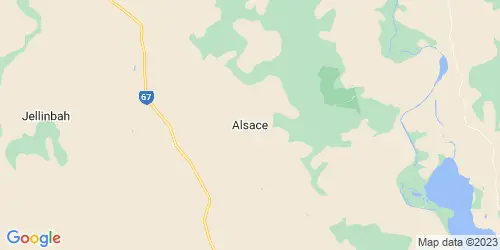 Alsace crime map