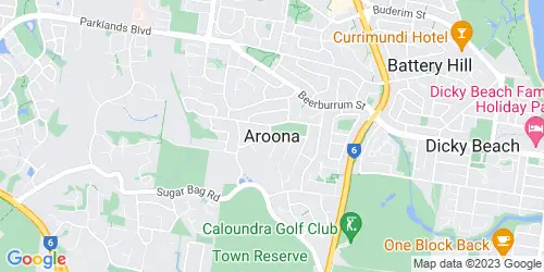 Aroona crime map
