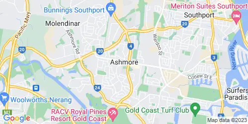 Ashmore crime map