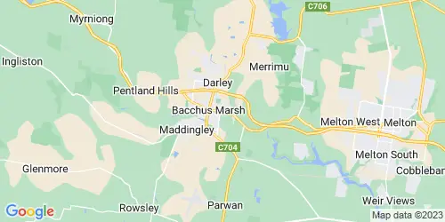 Bacchus Marsh crime map