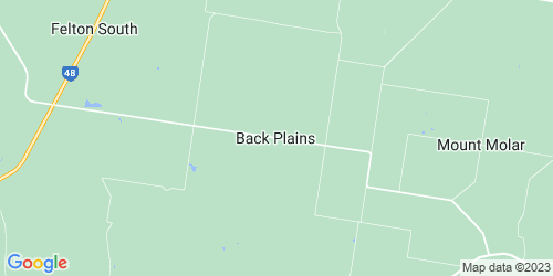 Back Plains crime map
