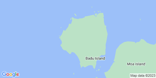 Badu Island crime map