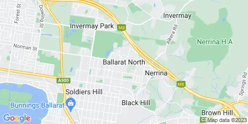Ballarat North crime map
