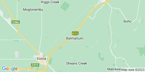 Balmattum crime map