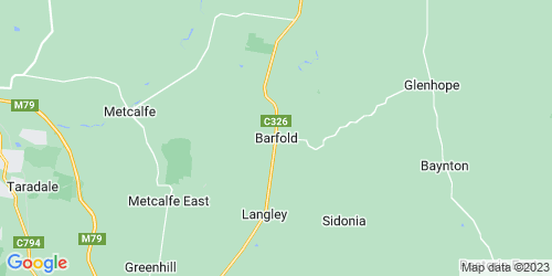 Barfold crime map