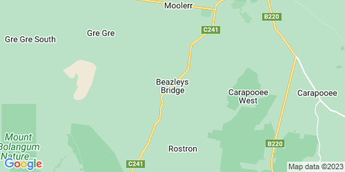 Beazleys Bridge crime map
