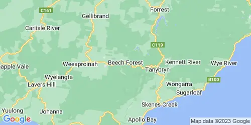 Beech Forest crime map