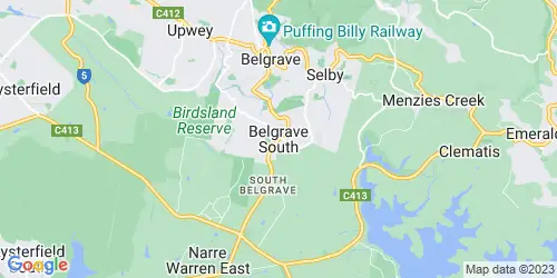 Belgrave South crime map