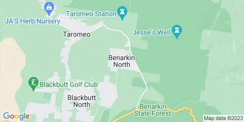 Benarkin North crime map