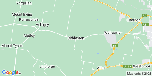 Biddeston crime map