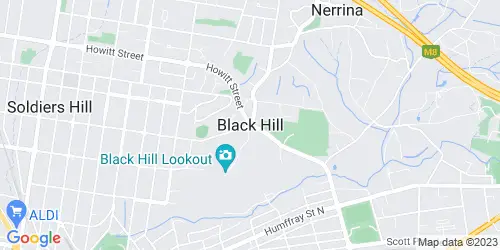 Black Hill crime map
