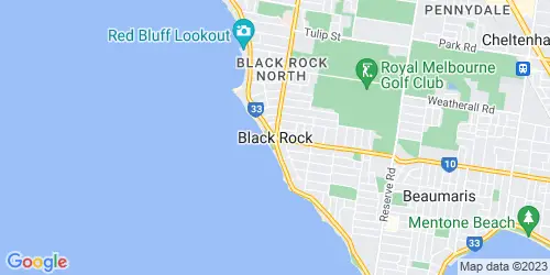 Black Rock crime map
