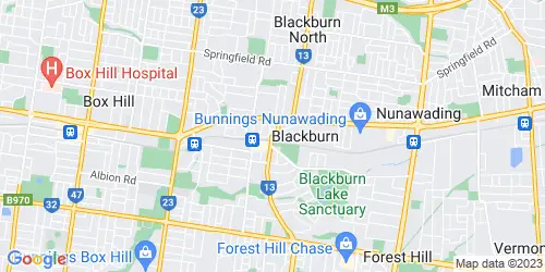 Blackburn crime map