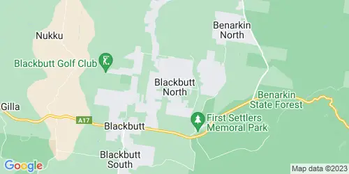 Blackbutt North crime map
