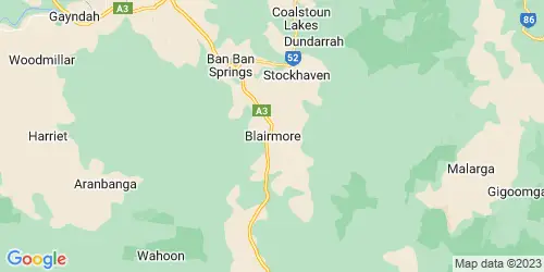 Blairmore crime map