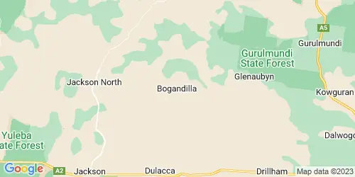 Bogandilla crime map