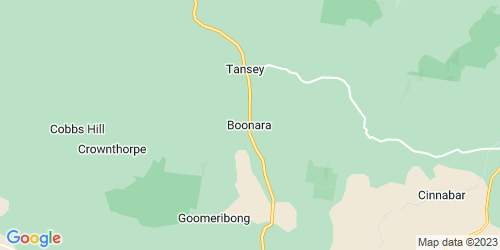 Boonara crime map