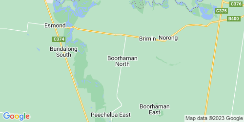 Boorhaman North crime map