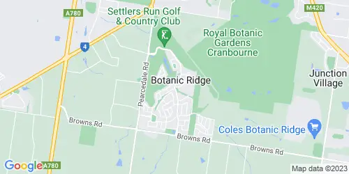 Botanic Ridge crime map
