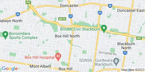 Box Hill North crime map