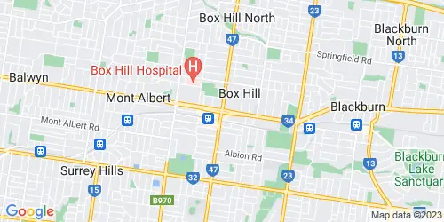 Box Hill crime map