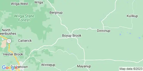 Boyup Brook crime map