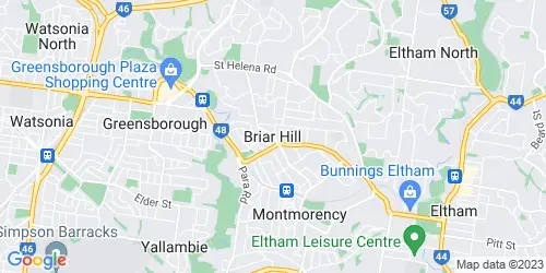 Briar Hill crime map