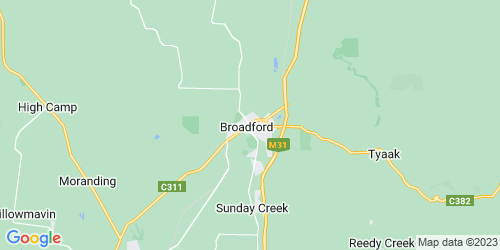 Broadford crime map