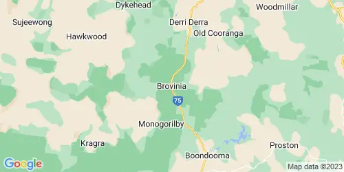 Brovinia crime map