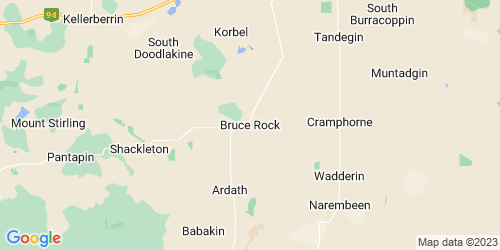 Bruce Rock crime map