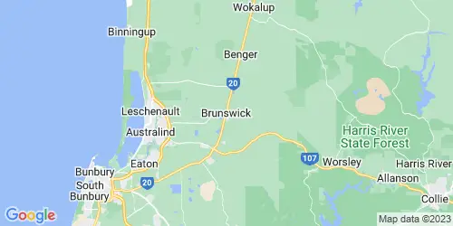 Brunswick (WA) crime map