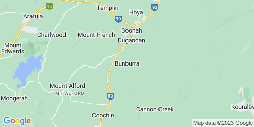 Bunburra crime map