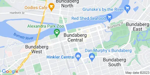 Bundaberg Central crime map