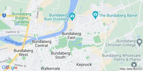Bundaberg East crime map