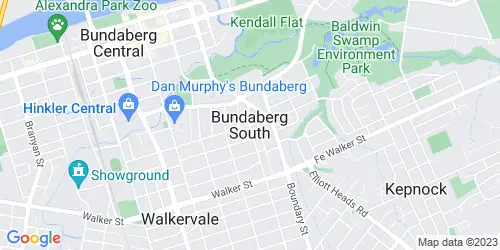 Bundaberg South crime map