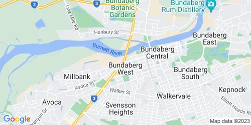 Bundaberg West crime map