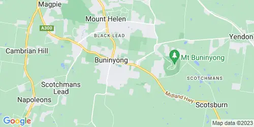 Buninyong crime map