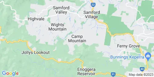 Camp Mountain crime map