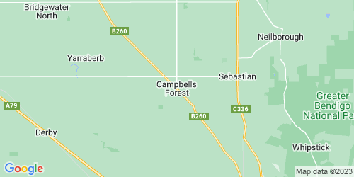 Campbells Forest crime map