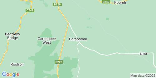 Carapooee crime map