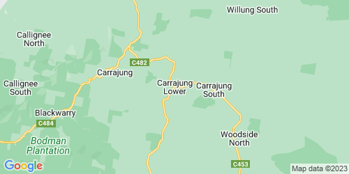 Carrajung Lower crime map