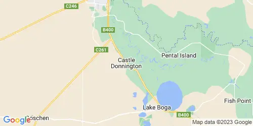 Castle Donnington crime map