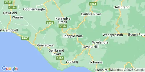 Chapple Vale crime map