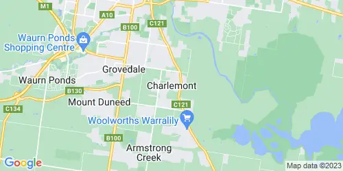 Charlemont crime map