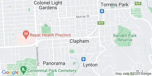 Clapham crime map