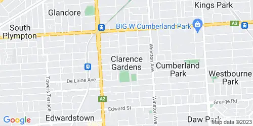 Clarence Gardens crime map